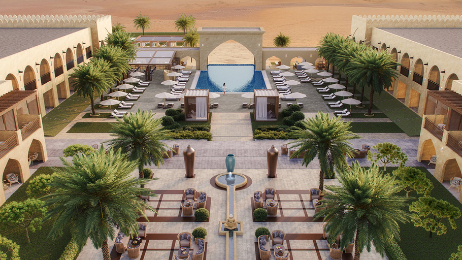 Exterior & Views 2, Vignette Collection ALDHAFRA RESORT by IHG, Madinat Zayed