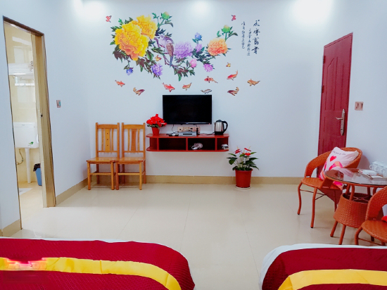 Bedroom 4, Danxia No.6 Mansion (Danxia Mountain Scenic Area), Shaoguan