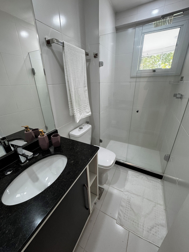 Bathroom 3, Duplex Leblon com Garagem Vista Cristo - 2 Quartos, Rio de Janeiro