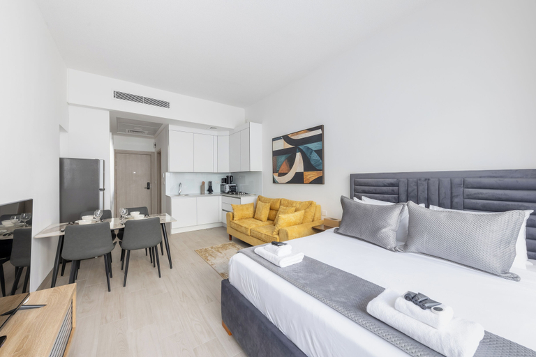 Bedroom 3, Luma Studio in Jumeirah Village Circle, Dubai