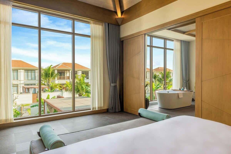 Bedroom 3, Luxe 3BR Villa: Private Pool & Resort Perks!, Da Nang
