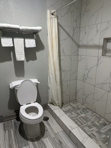 Bathroom 5, Blue Diamond Inn, Houston