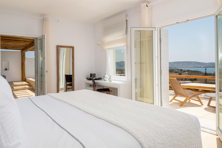 Bedroom 2, Anna Platanou Suites, South Aegean