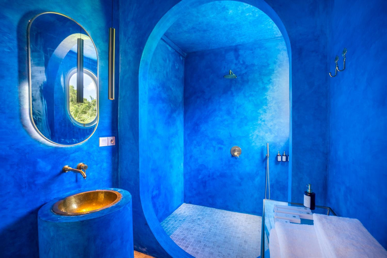 Bathroom 4, Ria Uluwatu, Tropical Chic Hotel, Badung