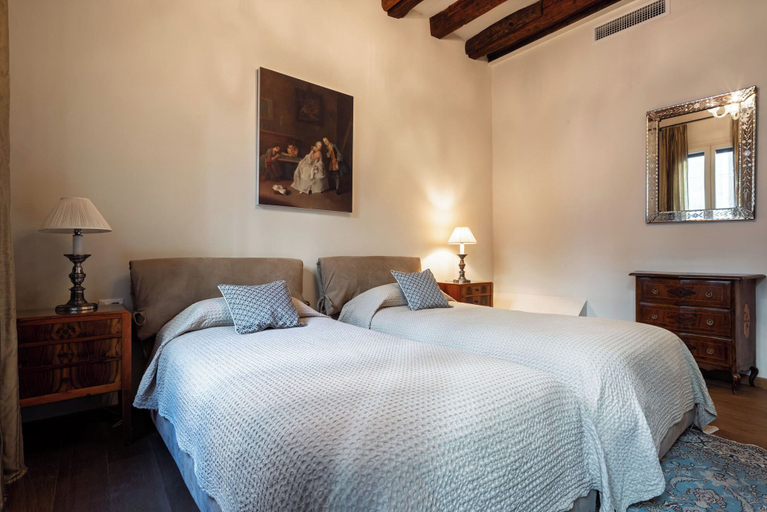 Bedroom 3, Ca' Barbarina Apartments, Venezia