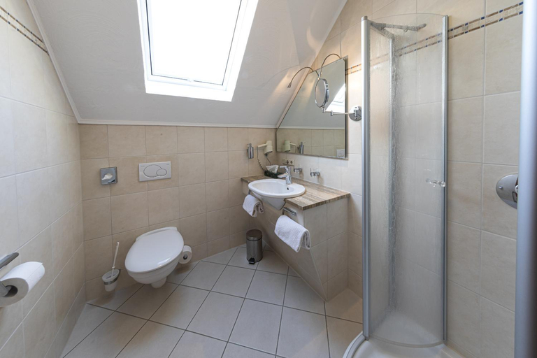 Bathroom 3, Hotel Zur Schmiede, Vogelsbergkreis