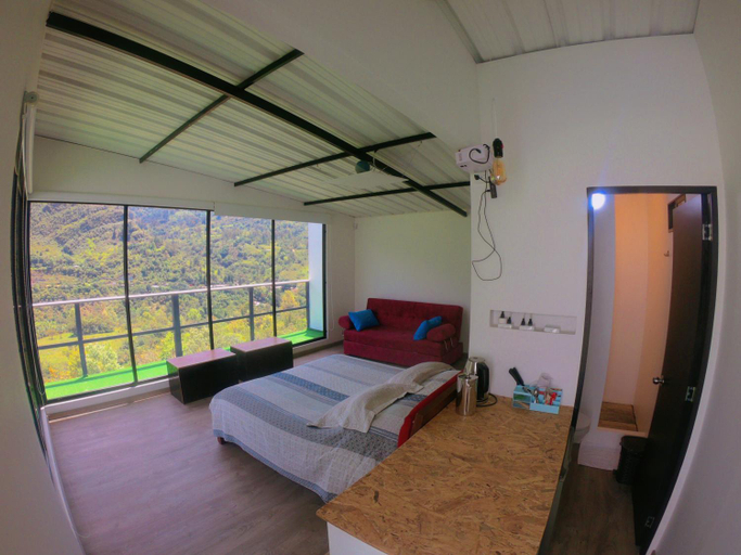 Bedroom 3, Glamping Villa Transito, Tibirita