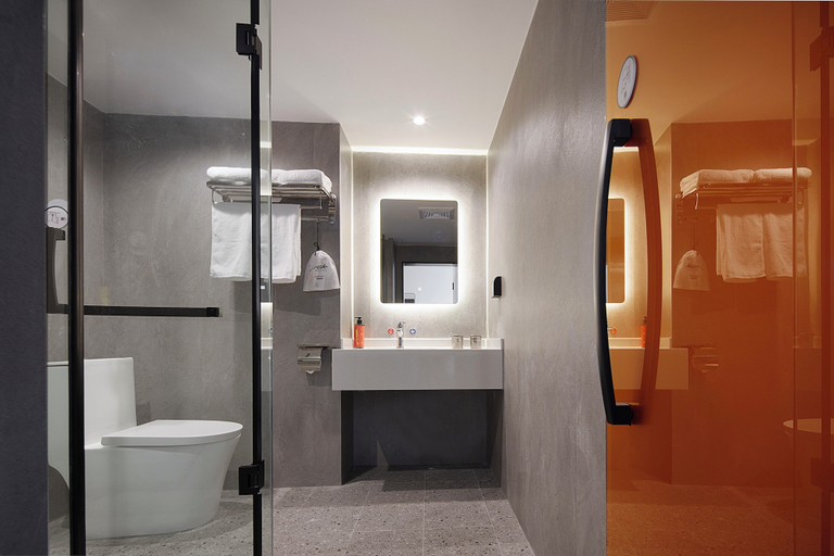 Bathroom 4, Mcsrh Hotel -Chengdu Hongpailou, Chengdu