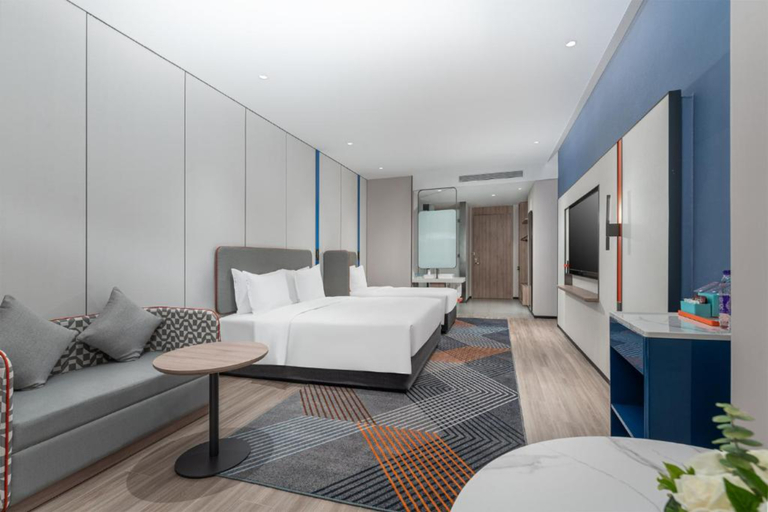 Bedroom 2, Holiday Inn Express YINCHUAN YUEHAI by IHG, Yinchuan