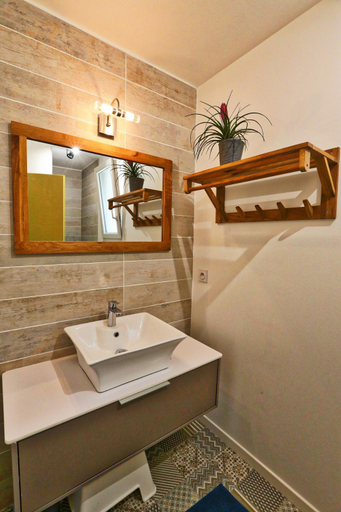 Bathroom, Domaine Le Sherwood, Vendée