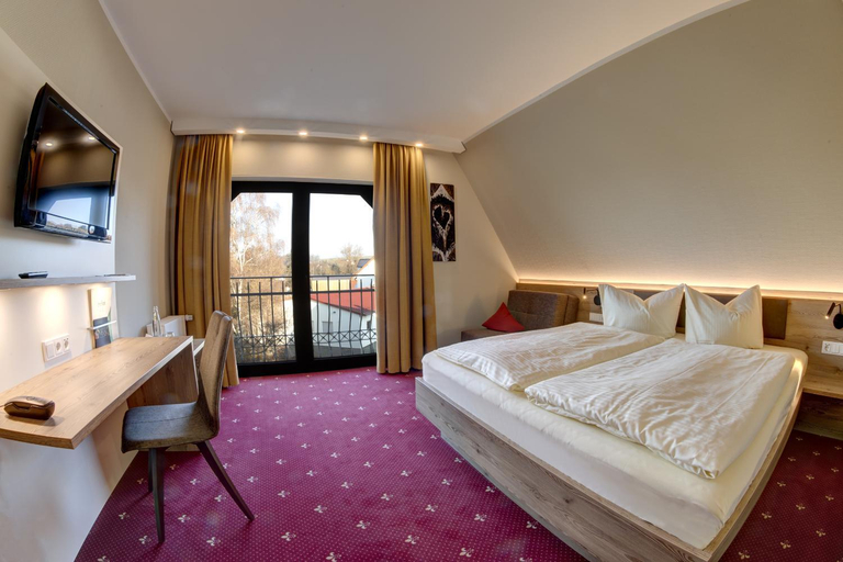 Bedroom, Hotel Zur Schmiede, Vogelsbergkreis