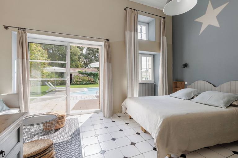 Bedroom 4, La bastide de Margaux, Gironde