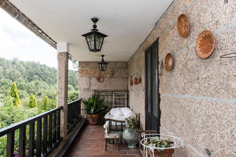 Balcony/terrace, Casa Rural A Capela Carracido, Pontevedra