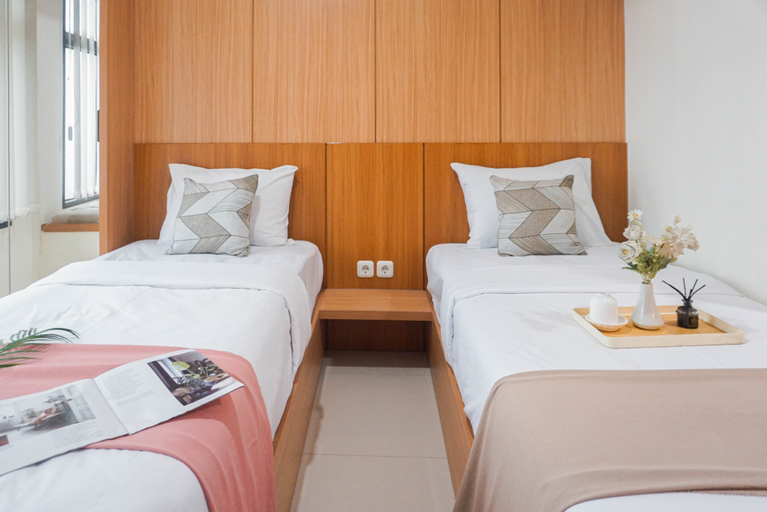 Exterior 1, Minimalist and Tranquil Studio Apartment Pollux Chadstone By Travelio, Cikarang
