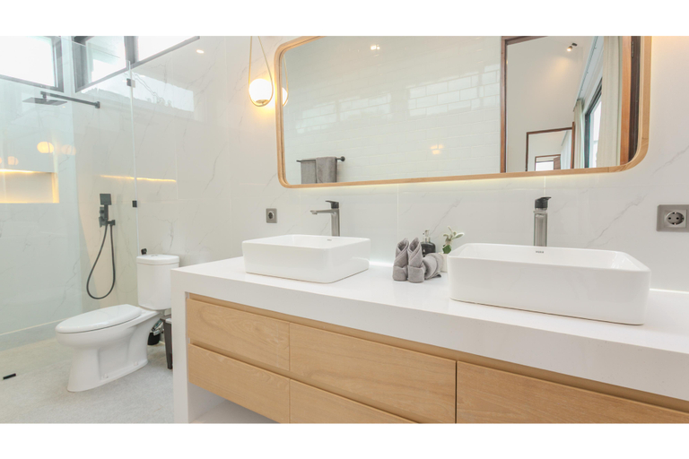 Bathroom 5, Ecolife Villa by Betterplace, Badung