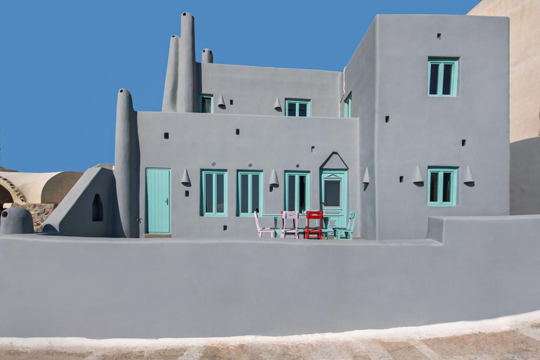 4, Fira center houses, South Aegean