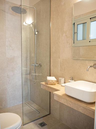 Shower 4, Dionysia Premium Suites, Ionian Islands