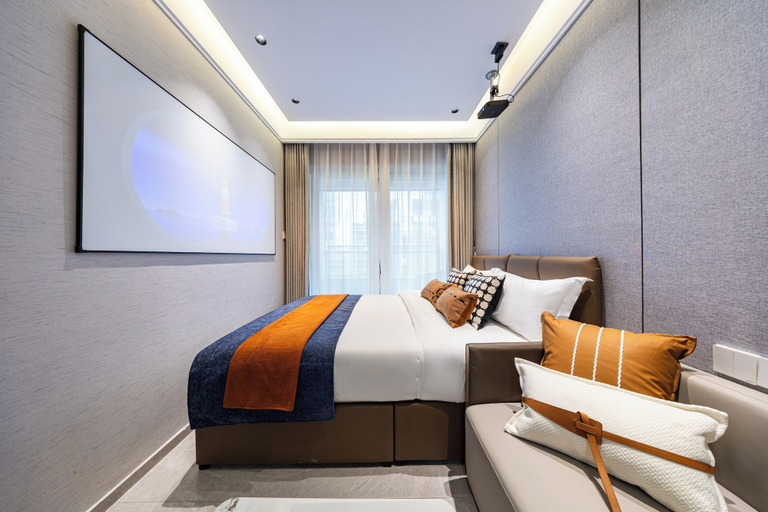 Bedroom 2, Gangxiahui Hotel Apartments, Shenzhen