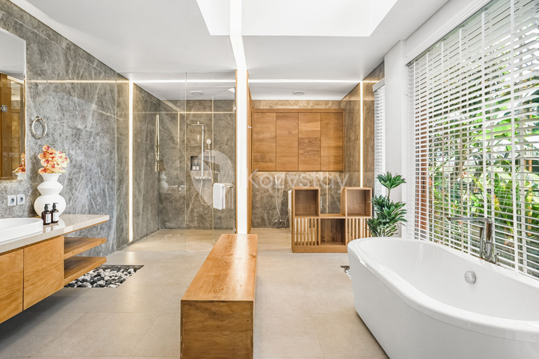 Bathroom 5, Srimalen Villa by Kozystay, Badung