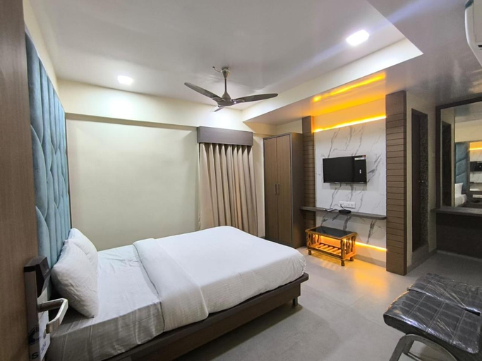 Bedroom, Hotel Shree Residency Lodging & Boarding, Thane