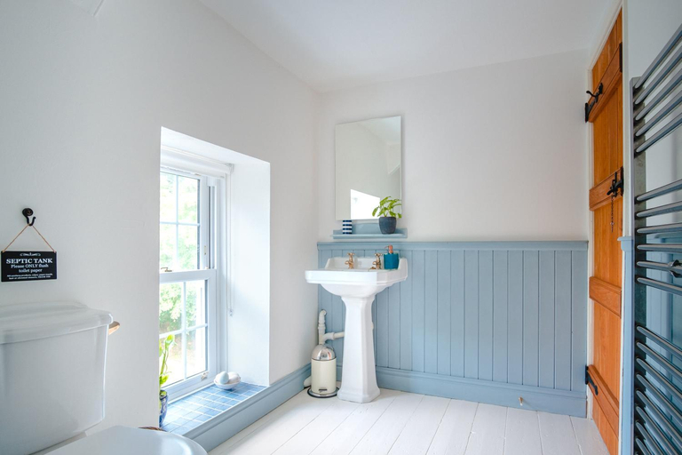 Bathroom 2, The Green Door Vegan B&B, Ceredigion