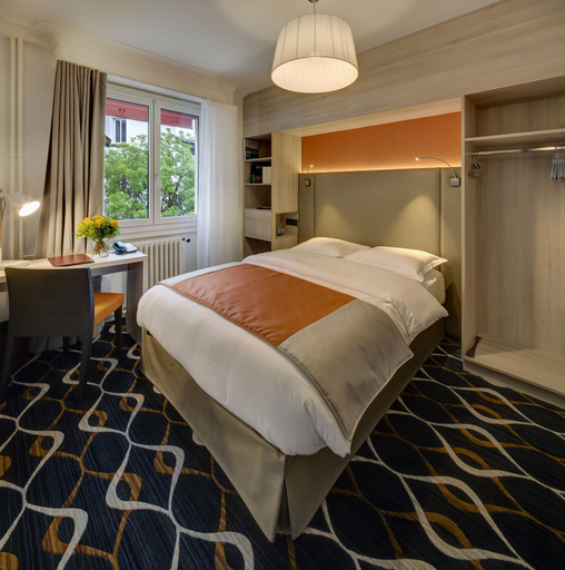 Bedroom, Hotel Eden Genève, Genève