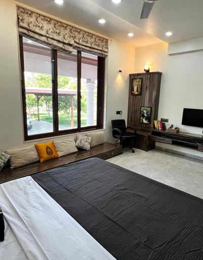 Bedroom 4, Zio Kailasa - a getaway amidst greenery, giant cascading pool, peaceful outdoors, Raigarh