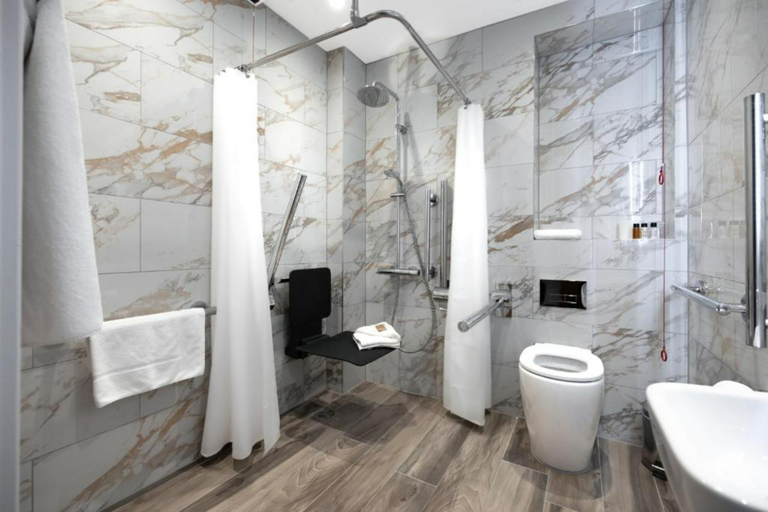 Bathroom 4, MILFORD HALL SALISBURY by IHG, Wiltshire