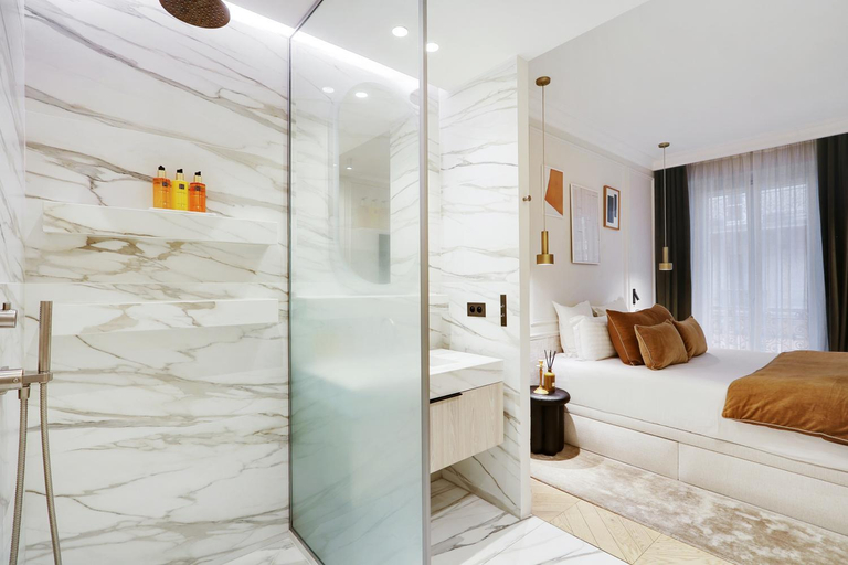 Bathroom 2, TheLander - Champs Elysees Serviced Apartments, Paris