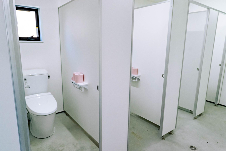 Bathroom 3, HAKIMASUE Outdoor Village, Asakura