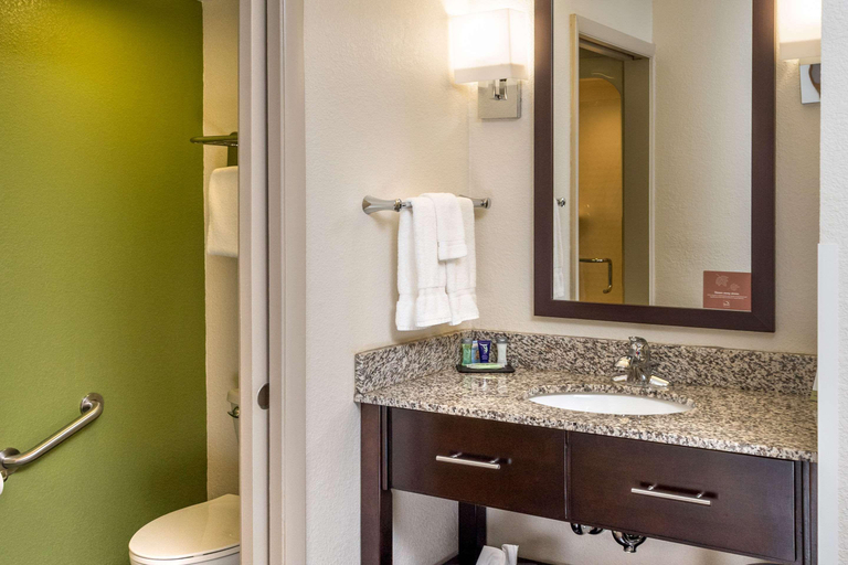 Bathroom 5, Sleep Inn & Suites Cross Lanes - South Charleston, Kanawha