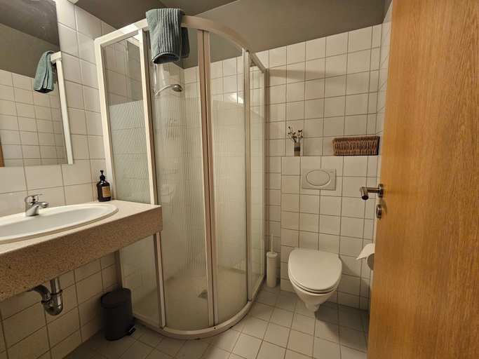 Bathroom, Long Valley Lodge, Svínavatnshreppur