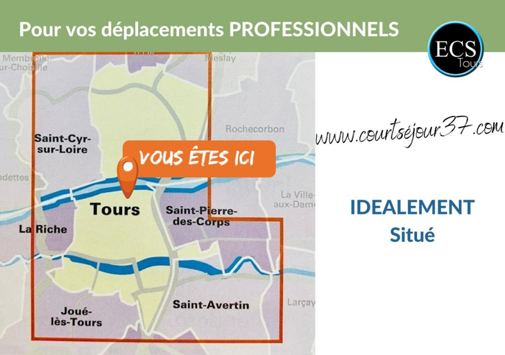 Others 5, 3# Central'Tours VERT - Hypercentre, Indre-et-Loire