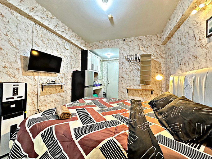 Bedroom 2, Minimalist Studio 1BR @Green Bay Pluit Apartment, North Jakarta