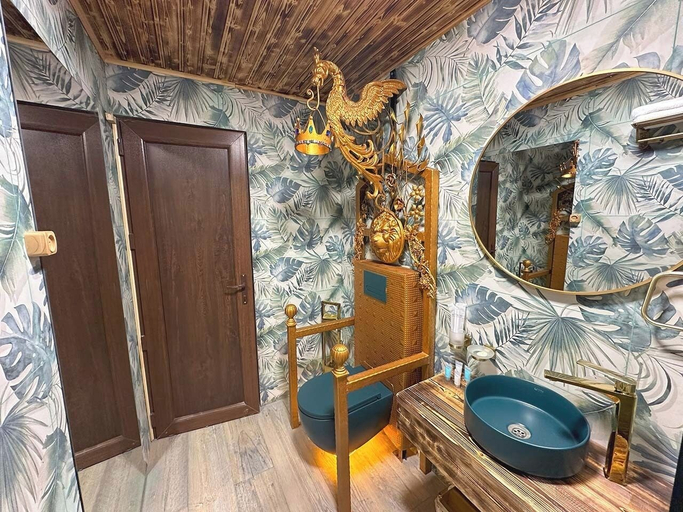 Bathroom, Eco House Merisi, Keda