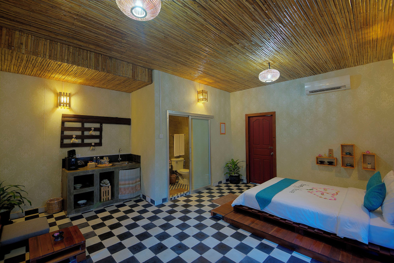 Bedroom 3, Old Khmer House, Siem Reap