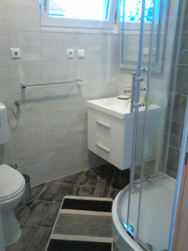 Bathroom, Apartmani Sruk, Sukošan