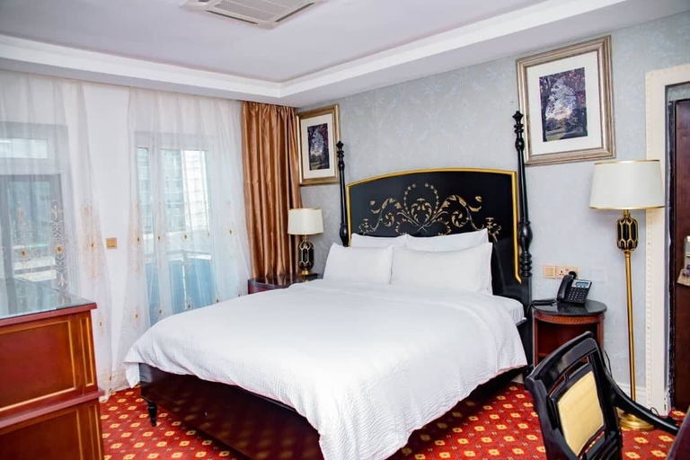 Bedroom 3, Golden Vista Hotels, Owerri West