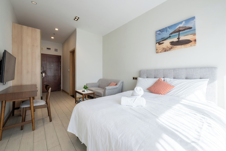 Bedroom 2, Perfect Studio at The View by Soben Home, Phnom Penh