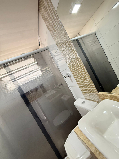 Bathroom 3, Pé na Areia Praia Do Boqueirão II, São Vicente