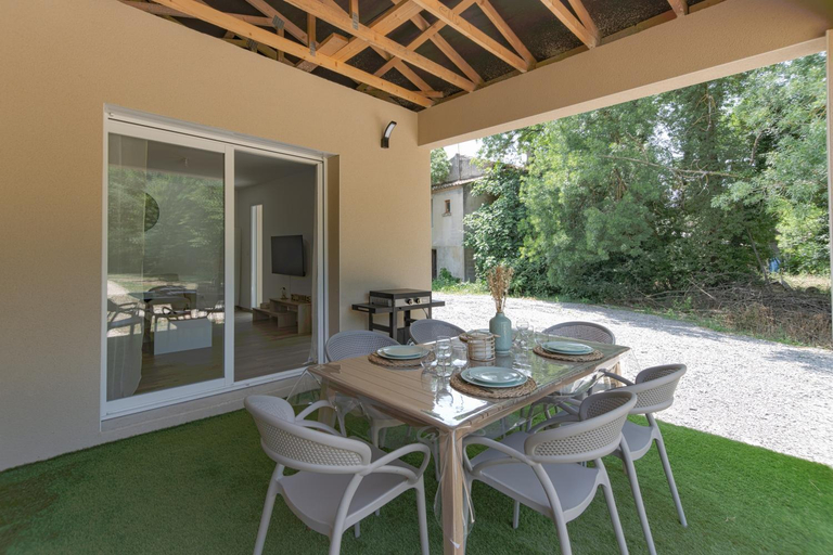Dining Room 5, Villa Esparots - Maison avec piscine privee, Ardèche