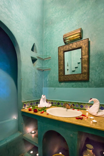Bathroom 4, Riad Jnane Mogador, Marrakech