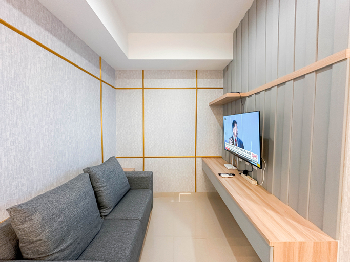 Exterior & Views 2, Elegant and Compact 1BR at Grand Sungkono Lagoon Apartment By Travelio, Surabaya