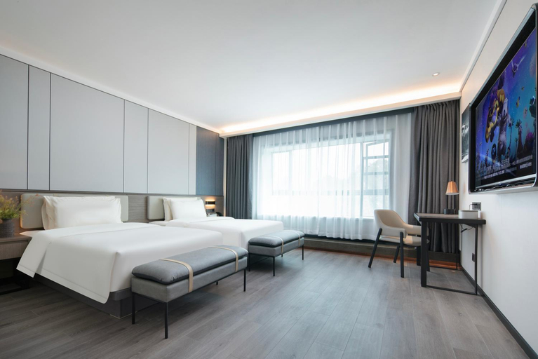 Bedroom 3, Atour X Hotel Ningbo Railway Station North Square, Ningbo