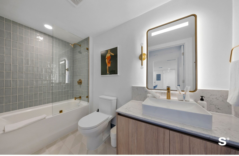 Bathroom 2, Contemporary Miami Getaway with Bay View, Miami-Dade