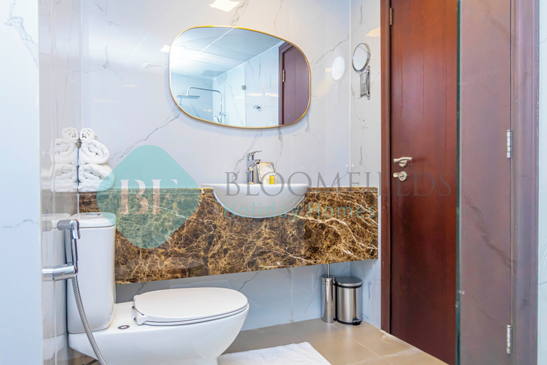 Bathroom, Bloomfields El Yacout 1BR Muror, Abu Dhabi City