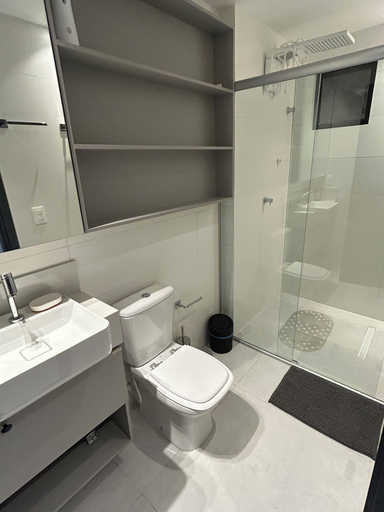 Bathroom 4, Melhores Flats - Piscina privativa, Cabedelo