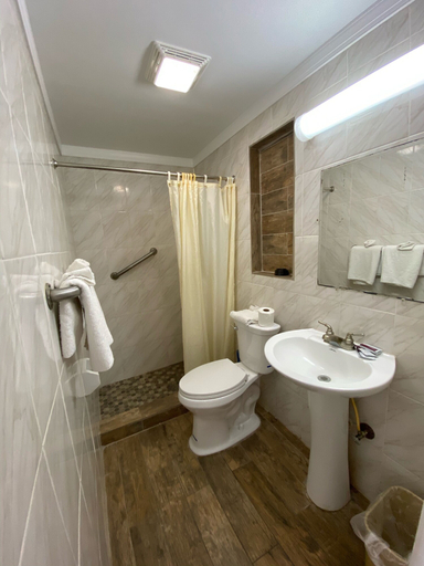 Bathroom 4, Economy Inn, Desoto