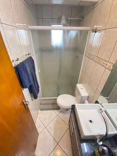 Bathroom, Pé Na Areia Praia da Ocean II, São Vicente