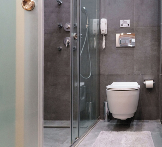 Bathroom 5, Tylissos Beach Hotel - Adults Only, Crete